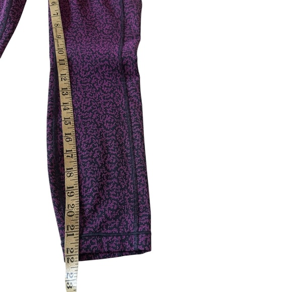 ATHLETA ULTIMATE STASH POCKET 7/8TH LEGGINGS STATIC BLACK AND FUCHSIA SIZE SMALL - Picture 13 of 14